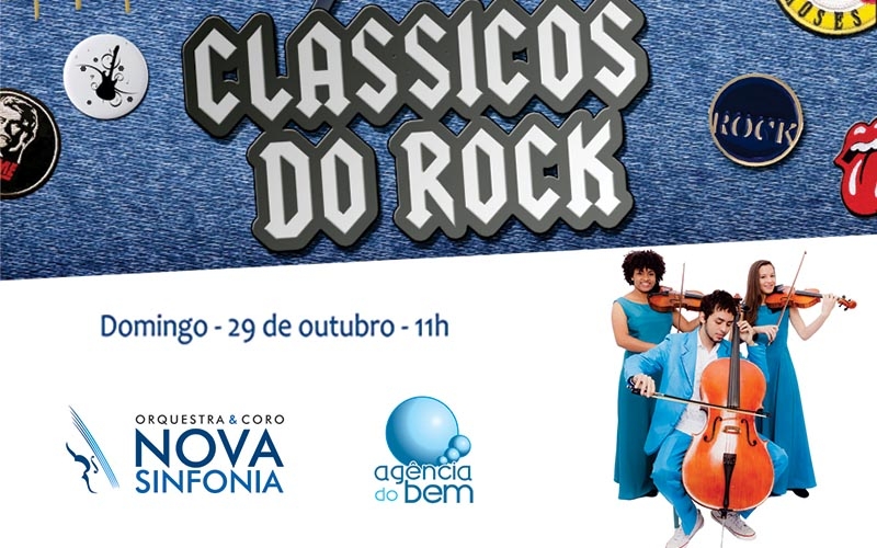 Clássicos do rock com a Orquestra e Coro Nova Sinfonia