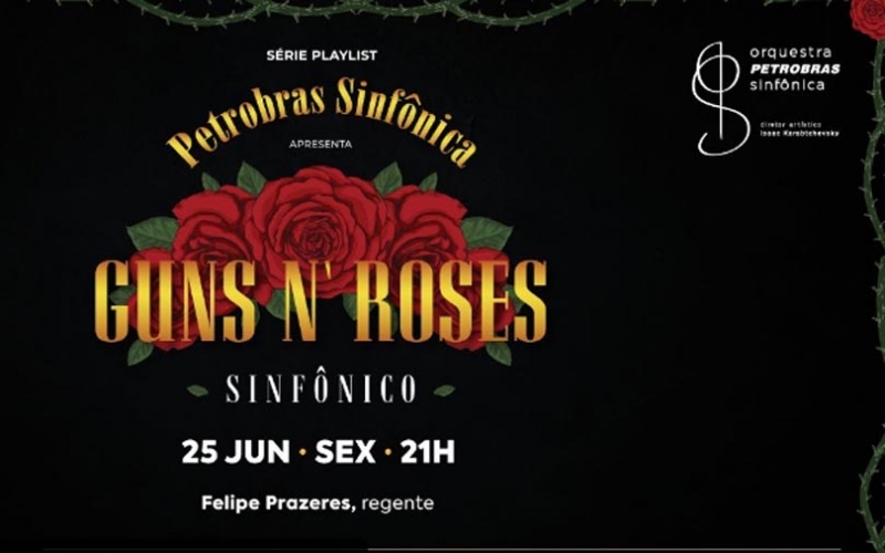 Orquestra Petrobras Sinfônica faz concerto inédito Guns N´Roses Sinfônico