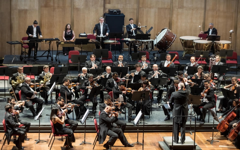 Orquestra Sinfônica Brasileira na Cidade das Artes