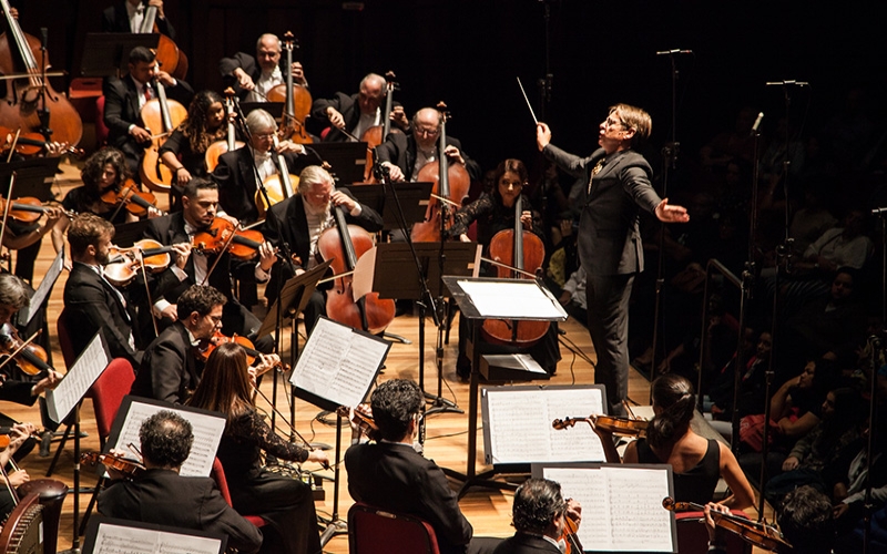 Orquestra Sinfônica Brasileira e trombonista Marshall Gilkes na Sala Cecília Meireles