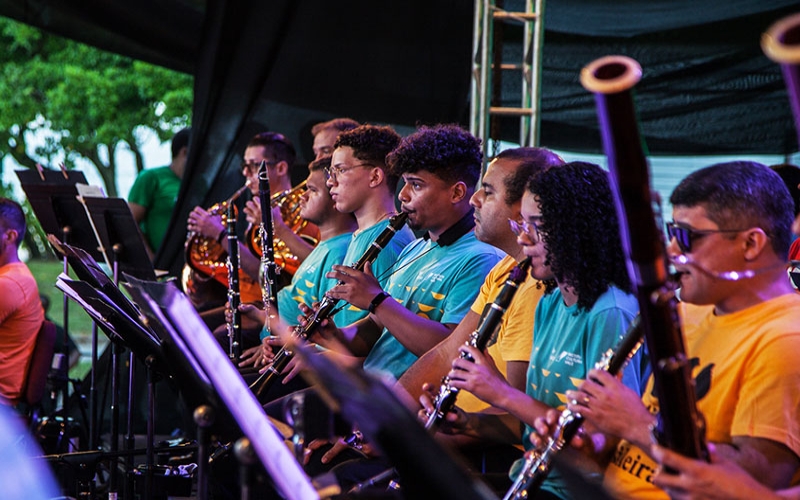 Orquestra Sinfônica Brasileira no Parque do Flamengo no Feriado da Independência