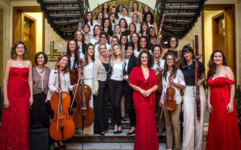 Live com a Orquestra Sinfônica de Mulheres do Brasil