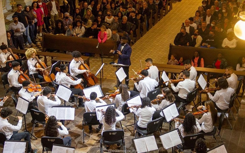 Orquestra Sinfônica de Paraty na Escola de Música da UFRJ