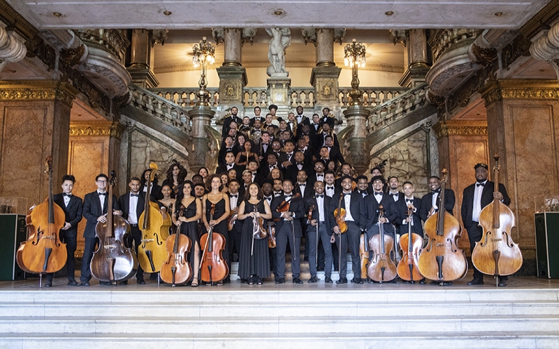 Recital de músicos da Orquestra Sinfônica Jovem no Theatro Municipal