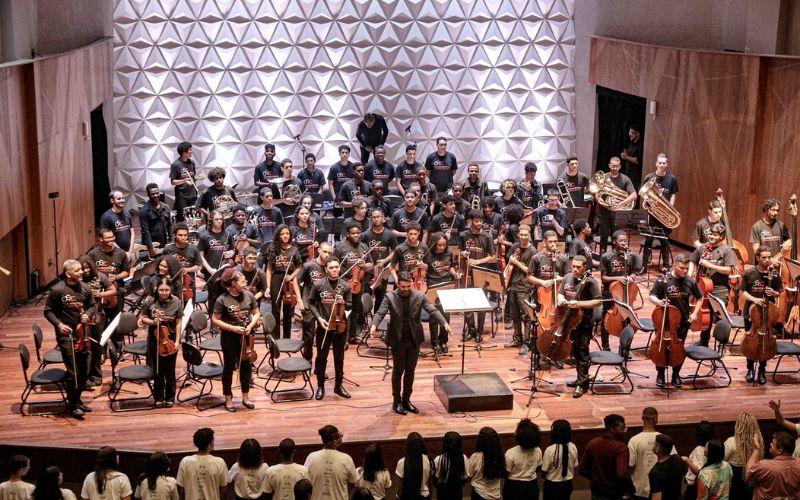 Orquestra Sinfônica Juvenil Carioca na Sala Cecília Meireles