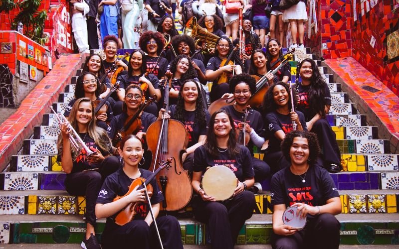 Central do Brasil recebe concerto da Orquestra Sinfônica Juvenil Chiquinha Gonzaga