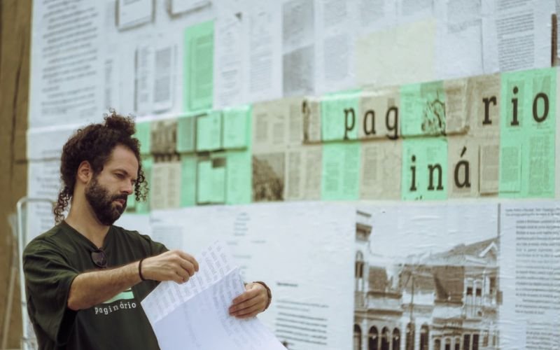 Arte de Portas Abertas: Paginário ocupa Santa Teresa e Lapa com murais de arte urbana e literatura