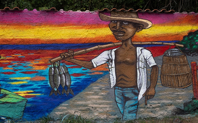 Niterói inaugura o maior painel de grafite no Bairro Itaipu