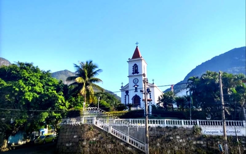 Paróquia São Conrado, inaugurada em 1916, deu nome ao bairro