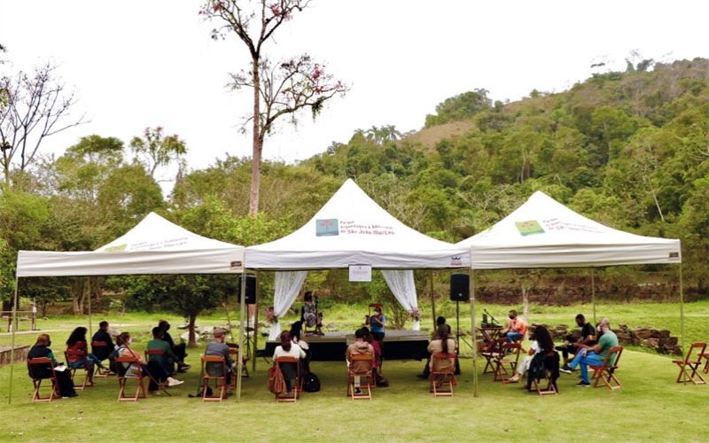 II Jornada de Museologia Social no Parque Arqueológico e Ambiental de São João Marcos