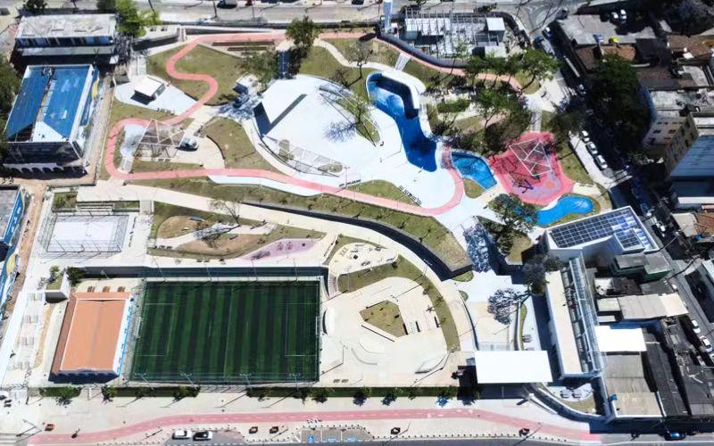 Antiga Gama Filho, na Piedade, reabre como Parque Arlindo Cruz, confira as fotos