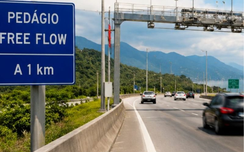 Justiça proíbe cobrança de free flow para veículos de Mangaratiba na Rio–Santos