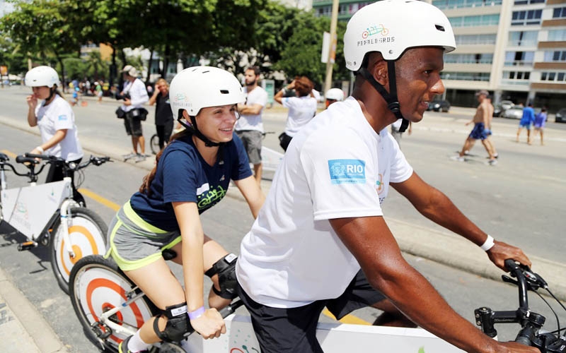 Projeto Pedaleiros na Lagoa