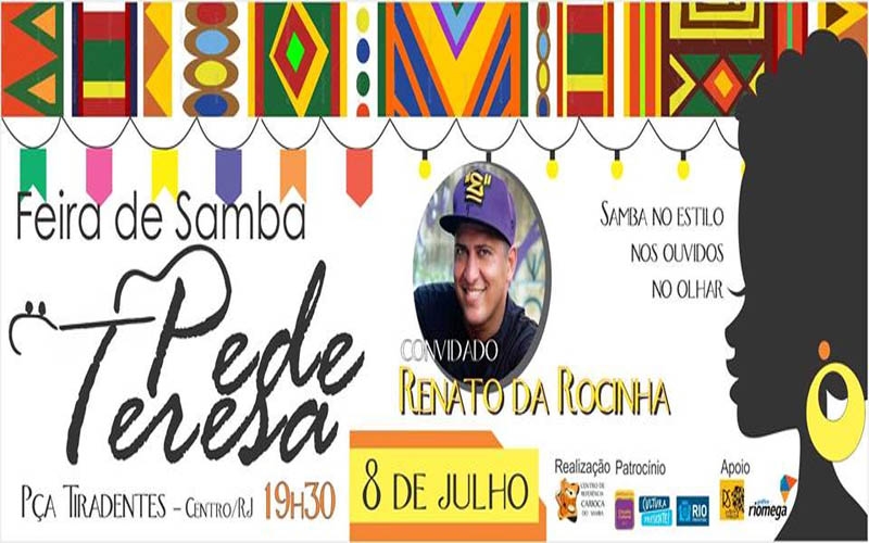 Feira do Samba na Praça Tiradentes