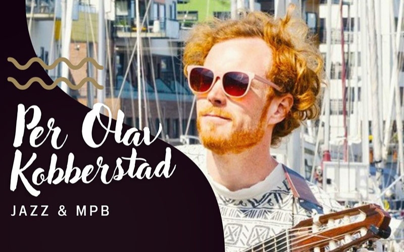 Violonista norueguês Per Olav Kobbersta no Las Brutas