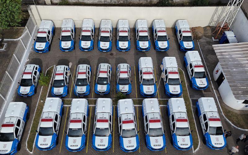 Sul Fluminense terá reforço de 127 viaturas para ampliar patrulhamento