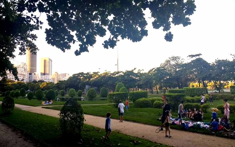 Praça Paris ganha 