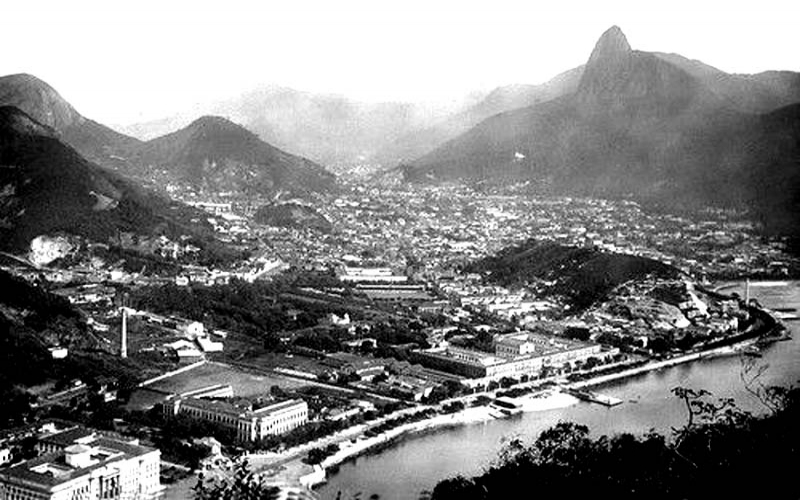 Praia da saudade (atual Iate Clube RJ)