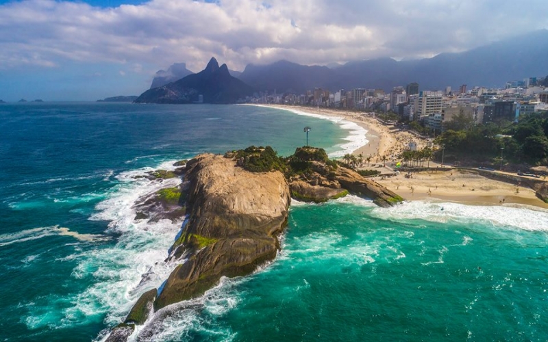 Fotógrafo descortina o Rio com drone
