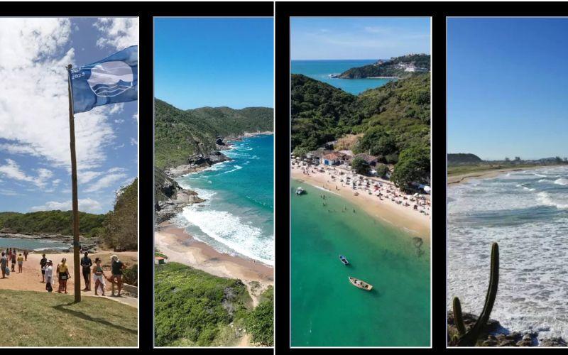 Búzios tem quatro praias premiadas com Bandeira Azul
