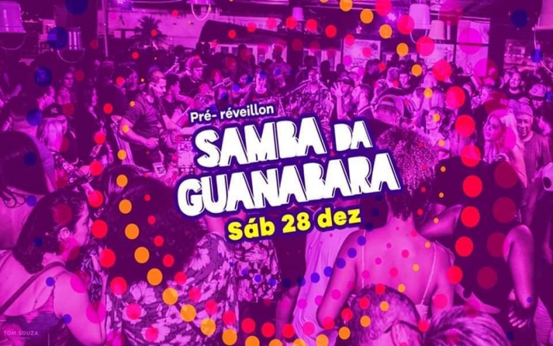 Pré-Réveillon do Samba da Guanabara: ReBarbas, Gamei e DJ Cyro