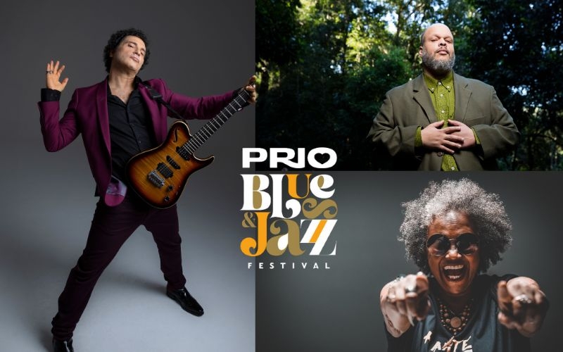 PRIO Blues & Jazz Festival: novo festival tem atrações como Ed Motta, Marina Lima, Seu Jorge e mais de 20 artistas