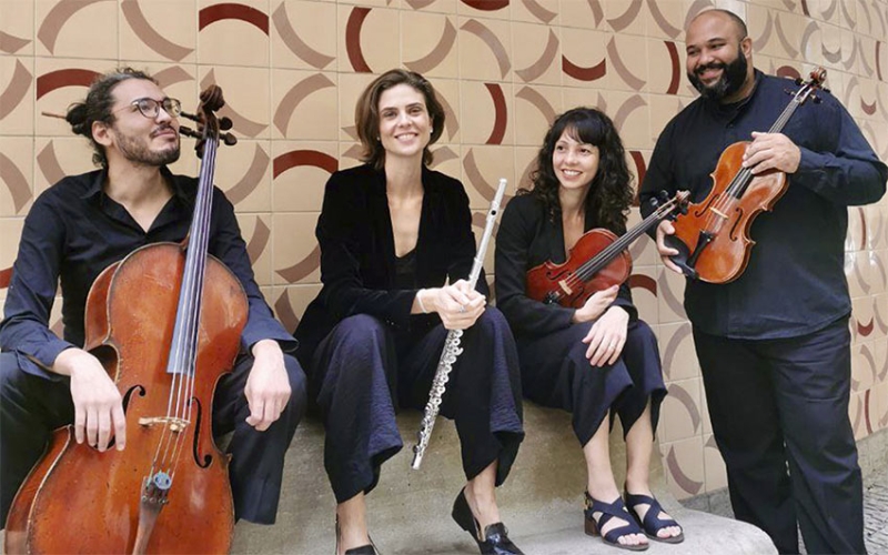 Quarteto Fiamma no Centro da Música Carioca