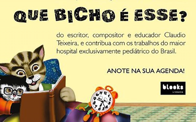 QUE BICHO É ESSE? LANÇAMENTO DO LIVRO/CD EM BOTAFOGO