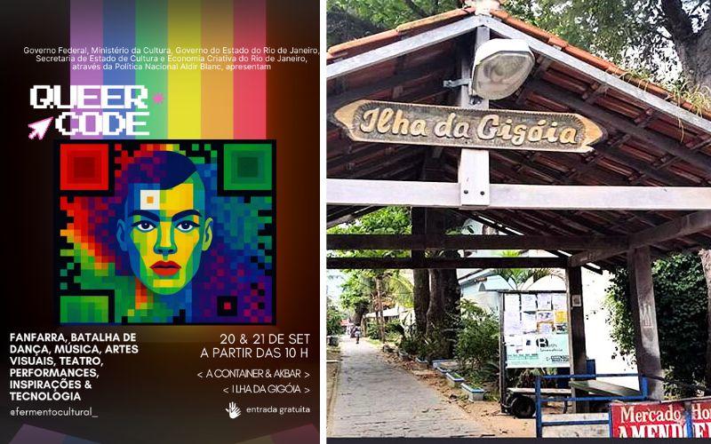 Queer Code Festival leva arte, cultura, tecnologia e empreendedorismo à Ilha da Gigóia