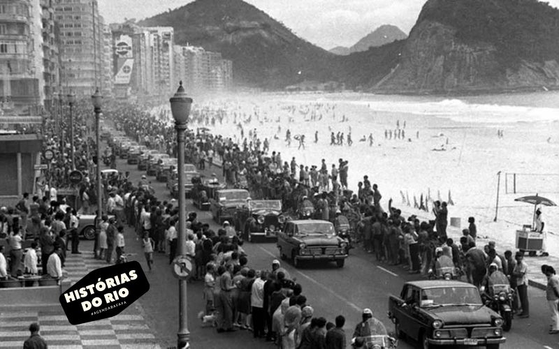 Visita da Rainha da Inglaterra ao Rio em 1968 teve cortejos nas ruas