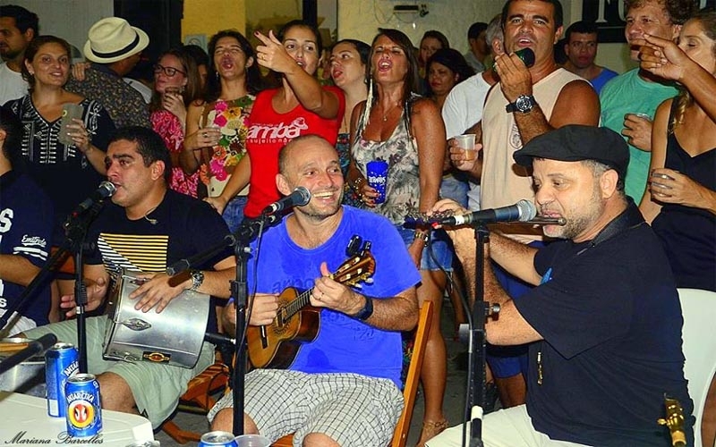 Roda do Rebarbas no Clube de Regatas Guanabara