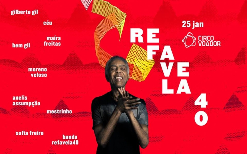 Bem Gil recebe Gilberto Gil em homenagem ao disco Refavela