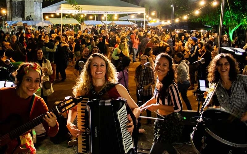 Festa de São João com o Grupo Regional Pitaya no Museu Histórico da Cidade