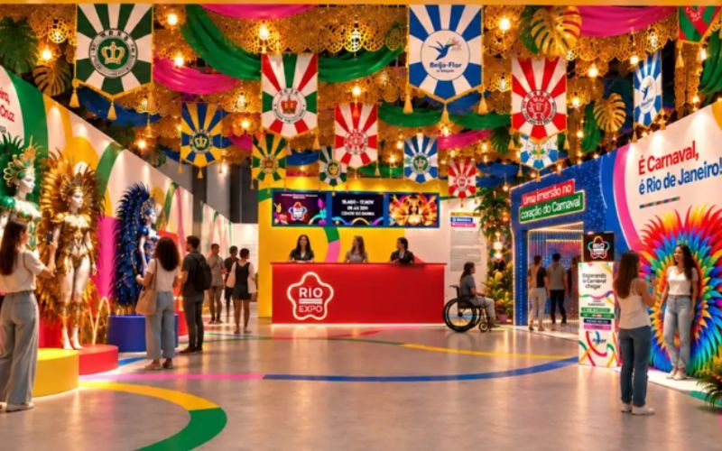 Rio Carnaval Expo transforma a Cidade do Samba em uma viagem pela história do Carnaval