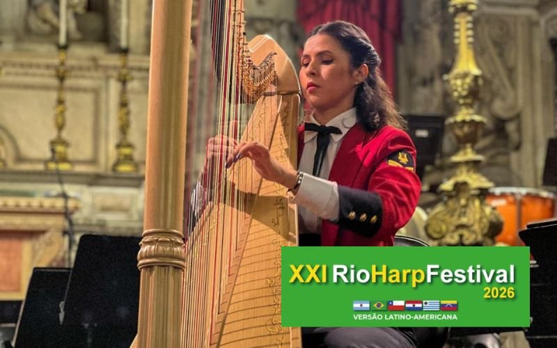 XXI RioHarpFestival – Etapa Latino-Americana movimenta a Semana de Arte do Rio