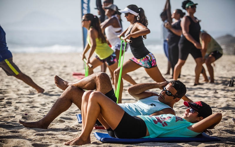 Rio Praia Maravilhosa, esportes e treinamentos gratuitos