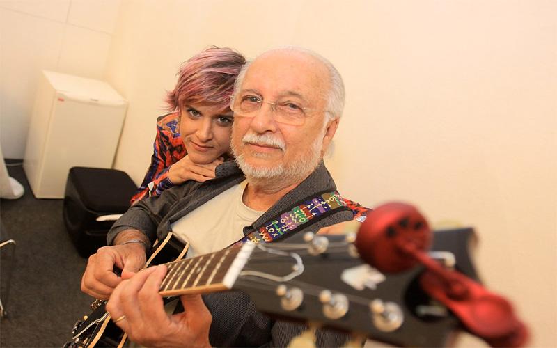 Roberto Menescal e Cris Delanno no Blue Note Rio