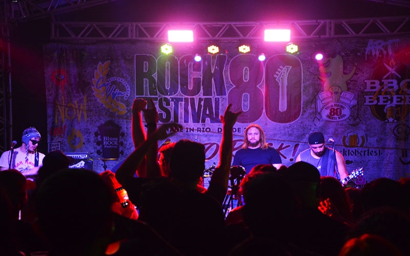 Rock 80 Festival na Praça Saens Peña