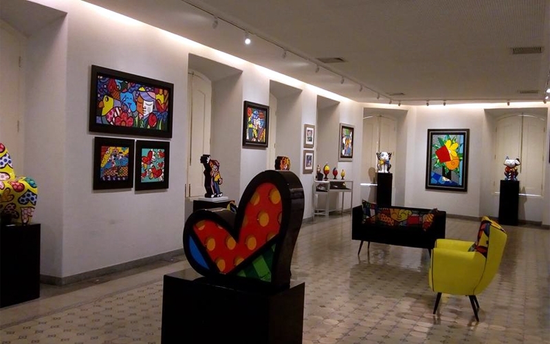 Exposição Romero Britto no Rio