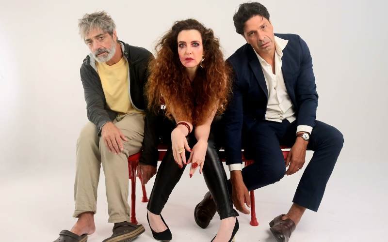 Peça “Fim de Tarde” estreia no CCJF, no Centro do Rio, com Larissa Maciel, Roney Villela e Miguel Tavares