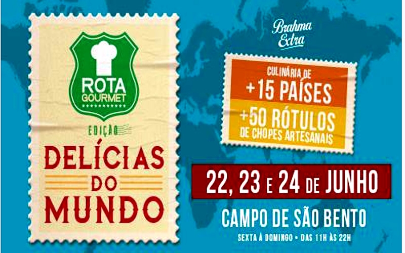 Rota Gourmet, edição delícias do mundo