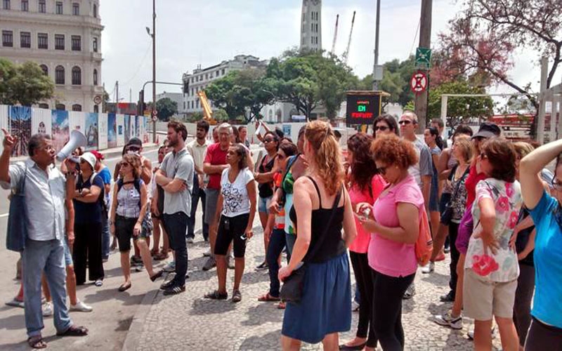 Domingo a pé na trilha do VLT Marechal Floriano