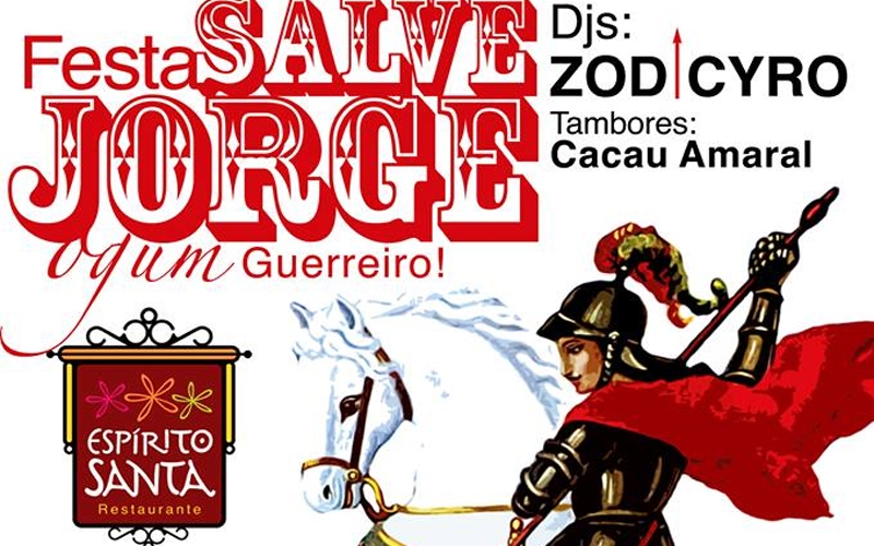 Salve Jorge: DJs Zod e Cyro em fusão de ritmos