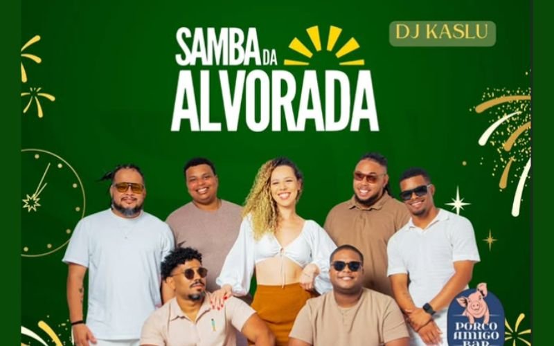 Samba da Praça recebe Samba da Alvorada na Praça Mauro Duarte