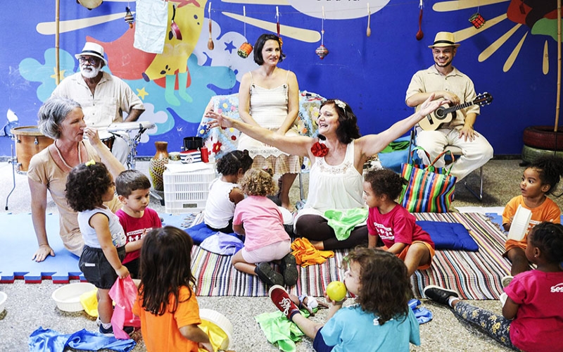 Samba de Berço, projeto musical para bebês 0 a 2 anos no SESC Tijuca