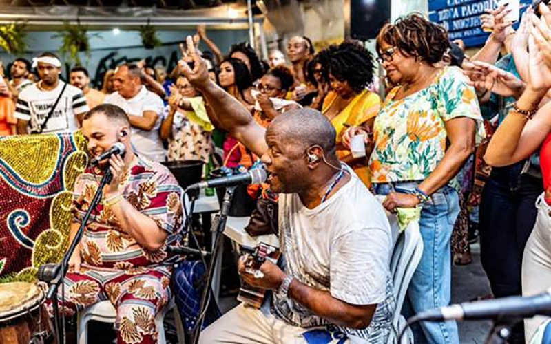 Samba do Caboclo na Feijoada da Unidos da Tijuca