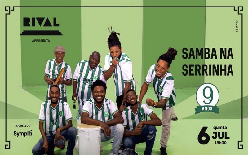 Samba na Serrinha no Teatro Rival