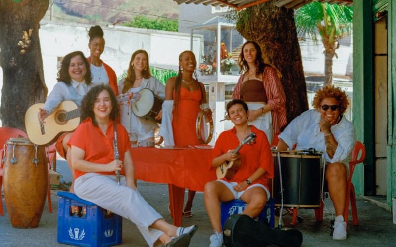 Samba Que Elas Querem faz roda de graça no Beco da Cultura