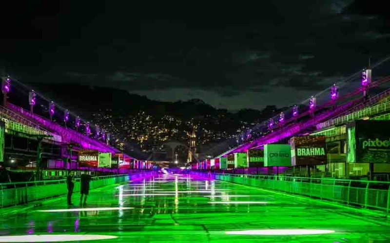 Nove escolas do Grupo Especial terão iluminação cênica na Passarela do Samba