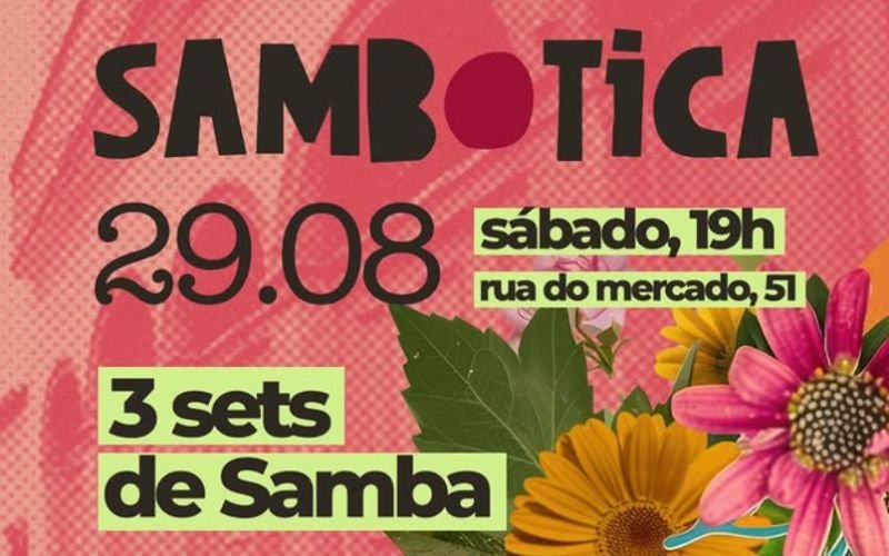 Beco da Cultura recebe Sambotica para noite de pagode